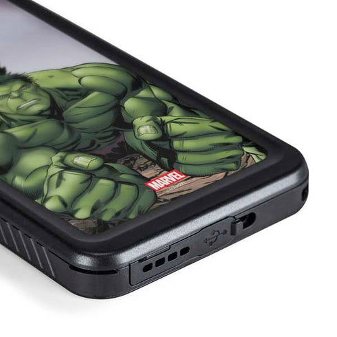 Marvel Avengers Hulk Galaxy S24 Waterproof Case